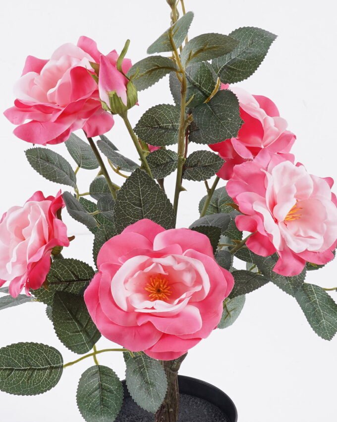 Artificial Flower 30*20*45cm Chinese rose in PP pot GS-73325013 2026May 3,000+ sqm showroom with thousands of artificial flowers, plants & trees ready for global sourcing.