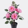 Artificial Flower 30*20*45cm Chinese rose in PP pot GS-73325013 2026May 3,000+ sqm showroom with thousands of artificial flowers, plants & trees ready for global sourcing.