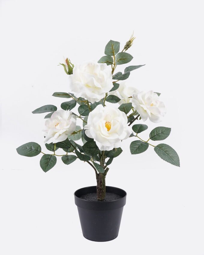 Artificial Flower 30*20*45cm Chinese rose in PP pot GS-73325013 2026May 3,000+ sqm showroom with thousands of artificial flowers, plants & trees ready for global sourcing.