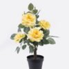 Artificial Flower 30*20*45cm Chinese rose in PP pot GS-73325013 2026May 3,000+ sqm showroom with thousands of artificial flowers, plants & trees ready for global sourcing.