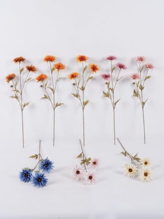 Artificial Flower 25*8*52.5cm Christmas rose single stem GS-14525039-R1 2026Mar 3,000+ sqm showroom with thousands of artificial flowers, plants & trees ready for global sourcing.