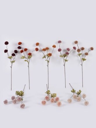 Artificial Flower 11*8*52cm  Chrysanthemum *5  single stem GS-61025011-O1 2026Apr 3,000+ sqm showroom with thousands of artificial flowers, plants & trees ready for global sourcing.
