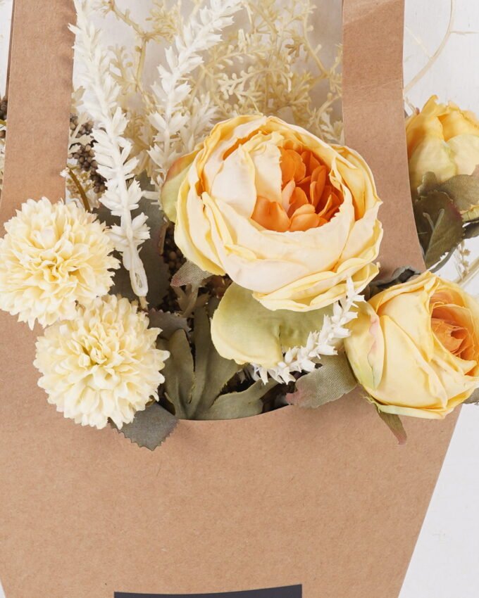 Artificial Flower 25*35cm  Chrysanthemum Rose in PaPer wrap GS-57925004 2026Apr YeahFlower is one of Chinese leading OEM manufacturers and exporters , supplying the silk flowers, wholesale artificial trees