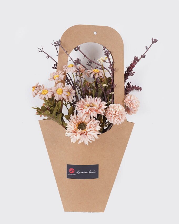 Artificial Flower 25*35cm Chrysanthemum in PaPer wrap GS-57925002 2026Apr YeahFlower is one of Chinese leading OEM manufacturers and exporters , supplying the silk flowers, wholesale artificial trees