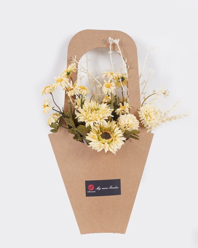 Artificial Flower 25*35cm Chrysanthemum in PaPer wrap GS-57925002 2026Apr YeahFlower is one of Chinese leading OEM manufacturers and exporters , supplying the silk flowers, wholesale artificial trees