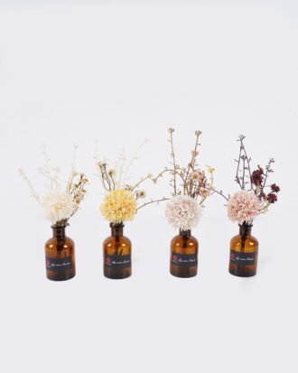Artificial Flower 15*15*25cm Chrysanthemum in glass bottle GS-57925011 2026Apr YeahFlower is one of Chinese leading OEM manufacturers and exporters , supplying the silk flowers, wholesale artificial trees