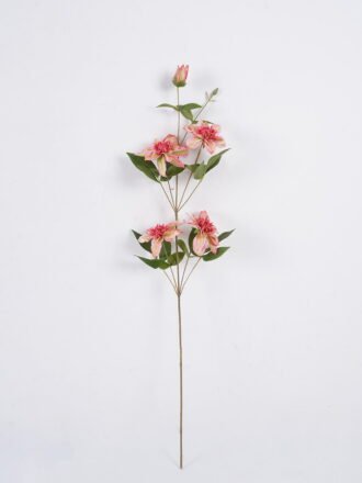 Artificial Flower 19*10*82cm Clematis single stem GS-14525056-R2 2026Mar 3,000+ sqm showroom with thousands of artificial flowers, plants & trees ready for global sourcing.