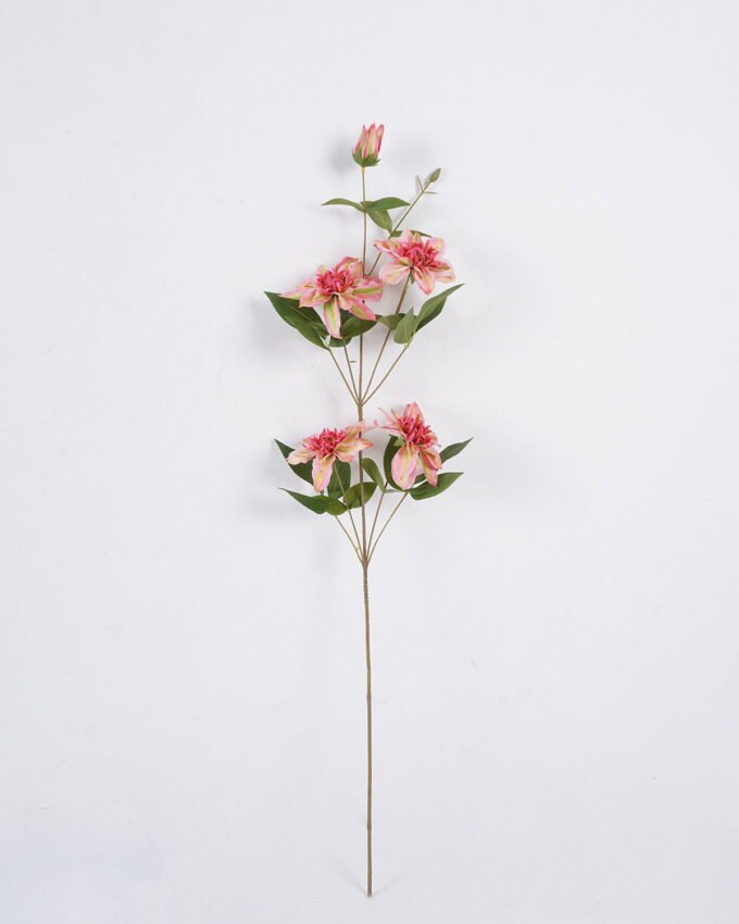 Artificial Flower 19*10*82cm Clematis single stem GS-14525056-P2 2026Mar YeahFlower is one of Chinese leading OEM manufacturers and exporters , supplying the silk flowers, wholesale artificial trees