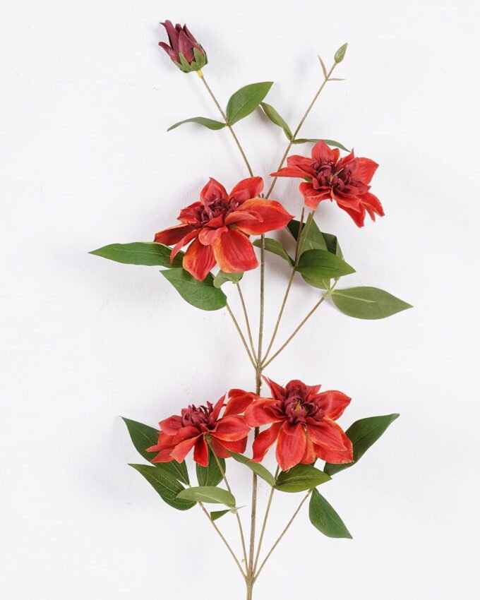 Artificial Flower 19*10*82cm Clematis single stem GS-14525056-R2 2026Mar YeahFlower is one of Chinese leading OEM manufacturers and exporters , supplying the silk flowers, wholesale artificial trees