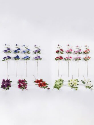 Artificial Flower 19*10*82cm Clematis single stem GS-14525056-P2 2026Mar 3,000+ sqm showroom with thousands of artificial flowers, plants & trees ready for global sourcing.