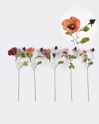 Artificial Flower 22*22*75cm Coquelicot single stem GS-61025006 2026Apr YeahFlower is one of Chinese leading OEM manufacturers and exporters , supplying the silk flowers, wholesale artificial trees