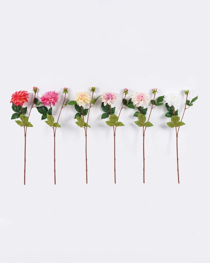 Artificial Flower 17*11*60cm Dahlia *2 single stem/moist real touch GS-46125009 2026Apr YeahFlower is one of Chinese leading OEM manufacturers and exporters , supplying the silk flowers, wholesale artificial trees