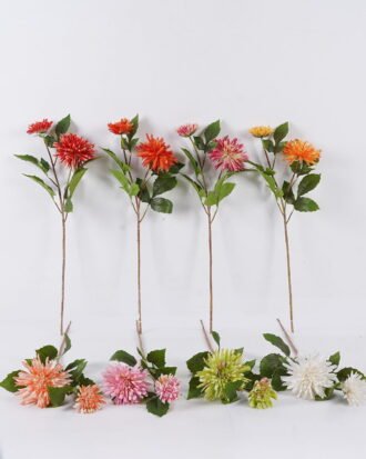 Artificial Flower 20*12*68cm Dahlia *2 single stem/moist real touch GS-82425003 2026May 3,000+ sqm showroom with thousands of artificial flowers, plants & trees ready for global sourcing.