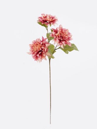 Artificial Flower 22*18*74cm Dahlia *3 single stem GS-73325017AUT 2026May 3,000+ sqm showroom with thousands of artificial flowers, plants & trees ready for global sourcing.