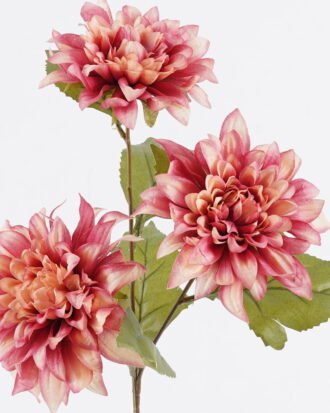 Artificial Flower 22*18*74cm Dahlia *3 single stem GS-73325017AUT-R1 2026May 3,000+ sqm showroom with thousands of artificial flowers, plants & trees ready for global sourcing.