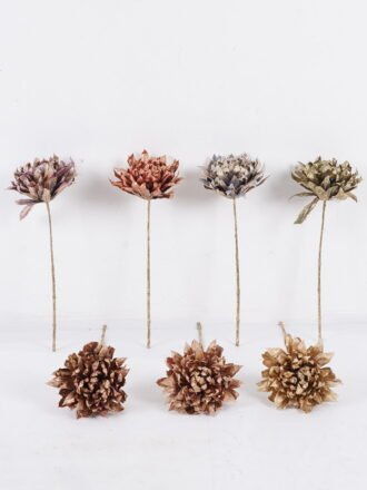 Artificial Flower 24*10*109cm Chrysanthemum single stem GS-15425063 2026Mar 3,000+ sqm showroom with thousands of artificial flowers, plants & trees ready for global sourcing.