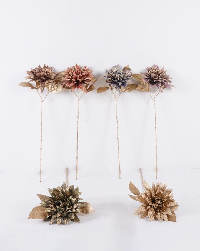 Artificial Flower 26*13*70cm Dahlia single stem GS-15425075 2026Mar YeahFlower is one of Chinese leading OEM manufacturers and exporters , supplying the silk flowers, wholesale artificial trees