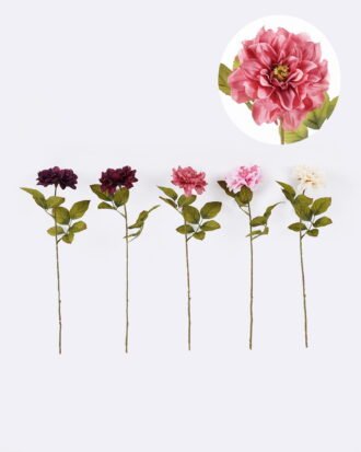 Artificial Flower 15*10*43cm Dahlia single stem GS-16825043 2026Mar YeahFlower is one of Chinese leading OEM manufacturers and exporters , supplying the silk flowers, wholesale artificial trees