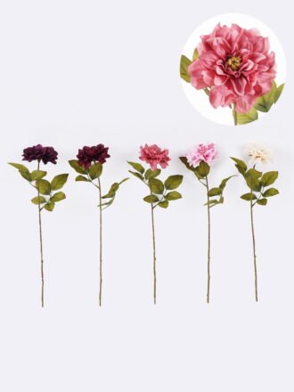 Artificial Flower 15*10*45cm Rose single stem GS-16825042-R2 2026Mar 3,000+ sqm showroom with thousands of artificial flowers, plants & trees ready for global sourcing.