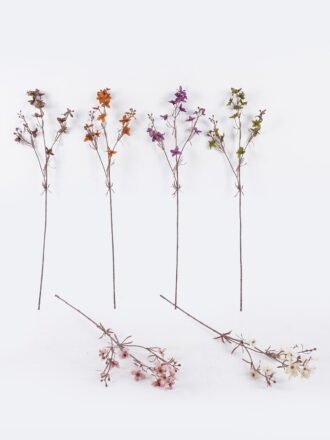 Artificial Flower 15*9*125cm Violet single stem GS-71625019-O1 2026May 3,000+ sqm showroom with thousands of artificial flowers, plants & trees ready for global sourcing.