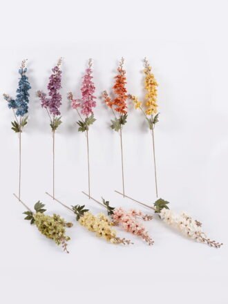 Artificial Flower 10*10*86cm Delphinium single stem GS-73825020-C1 2026May 3,000+ sqm showroom with thousands of artificial flowers, plants & trees ready for global sourcing.