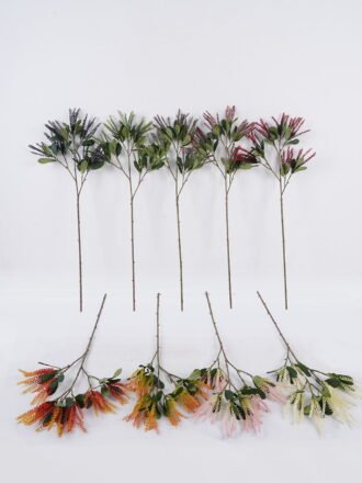 Artificial Flower 18*18*96cm Hyacinth bean single stem GS-51625076 2026Apr 3,000+ sqm showroom with thousands of artificial flowers, plants & trees ready for global sourcing.