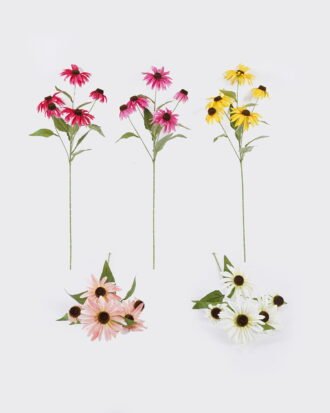 Artificial Flower 20*16*68cm Echinacea purpurea single stem GS-73325007AUT 2026May 3,000+ sqm showroom with thousands of artificial flowers, plants & trees ready for global sourcing.