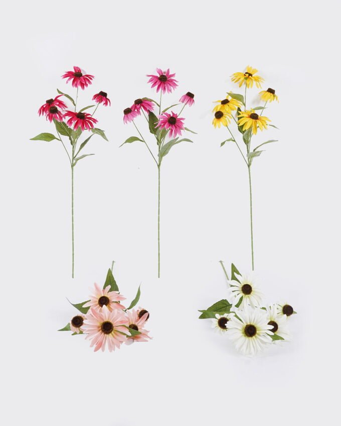 Artificial Flower 20*16*68cm Echinacea purpurea single stem GS-73325007AUT 2026May 3,000+ sqm showroom with thousands of artificial flowers, plants & trees ready for global sourcing.