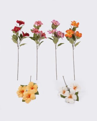 Artificial Flower 17*10*66cm Flower *3 single stem GS-73325015AUT 2026May 3,000+ sqm showroom with thousands of artificial flowers, plants & trees ready for global sourcing.