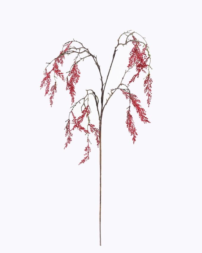 Artificial Flower 23*4*132cm Fruit single stem GS-30025019-R1 2026Apr YeahFlower is one of Chinese leading OEM manufacturers and exporters , supplying the silk flowers, wholesale artificial trees