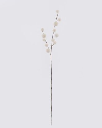 Artificial Flower 10*4*103cm Hairball branch single stem GS-29425042-W1 2026Apr YeahFlower is one of Chinese leading OEM manufacturers and exporters , supplying the silk flowers, wholesale artificial trees