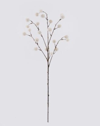 Artificial Flower 23*6*88cm  Hairball branch single stem GS-29425043-W1 2026Apr YeahFlower is one of Chinese leading OEM manufacturers and exporters , supplying the silk flowers, wholesale artificial trees