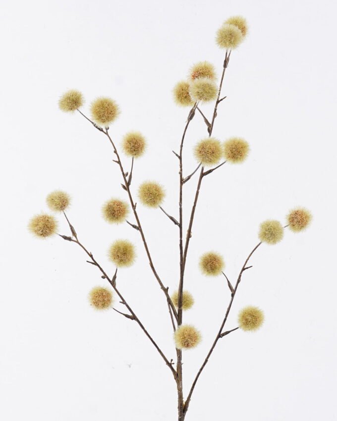 Artificial Flower 23*6*88cm  Hairball branch single stem GS-29425043 2026Apr YeahFlower is one of Chinese leading OEM manufacturers and exporters , supplying the silk flowers, wholesale artificial trees