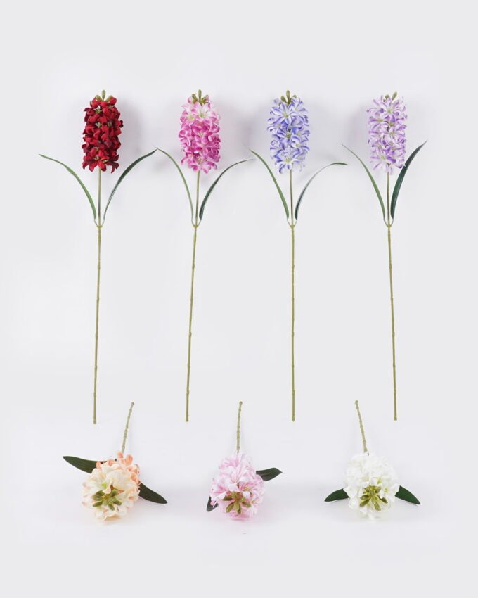 Artificial Flower 16*8*74cm Hyacinthus single stem GS-77525032 2026May 3,000+ sqm showroom with thousands of artificial flowers, plants & trees ready for global sourcing.