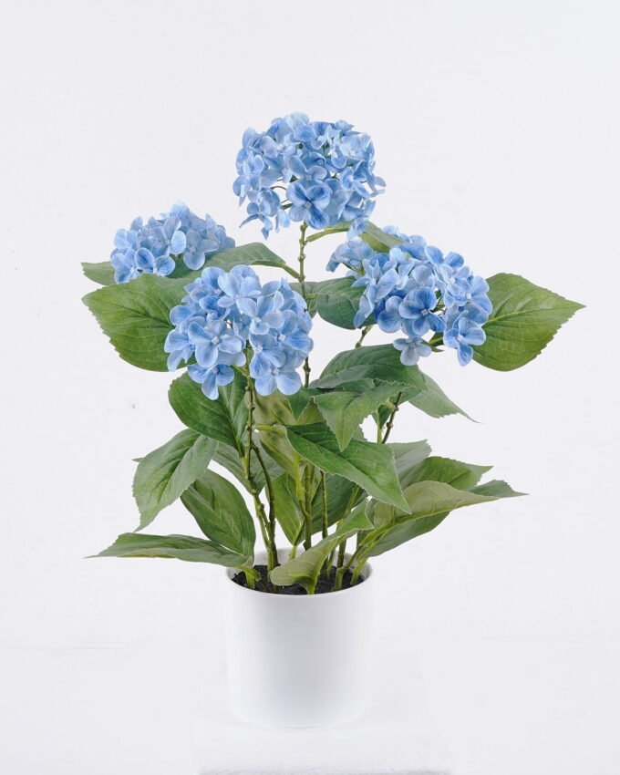 Artificial Flower 35*35*50cm Hydrangea *5 in PP pot GS-15425095JJA 2026Mar YeahFlower is one of Chinese leading OEM manufacturers and exporters , supplying the silk flowers, wholesale artificial trees