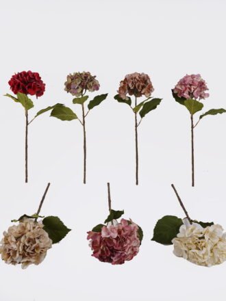 Artificial Flower 20*20*70cm Hydrangea single stem GS-27925049-R1 2026Mar 3,000+ sqm showroom with thousands of artificial flowers, plants & trees ready for global sourcing.