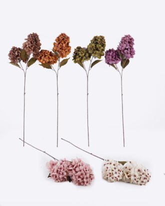 Artificial Flower 18*12*90cm Hydrangea single stem GS-71625015 2026May 3,000+ sqm showroom with thousands of artificial flowers, plants & trees ready for global sourcing.