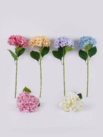 Artificial Flower 20*12*54cm  Hydrangea single stem GS-77525021-P1 2026May 3,000+ sqm showroom with thousands of artificial flowers, plants & trees ready for global sourcing.