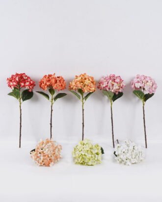 Artificial Flower 18*15*50cm Hydrangea single stem/moist real touch GS-82425001 2026May 3,000+ sqm showroom with thousands of artificial flowers, plants & trees ready for global sourcing.