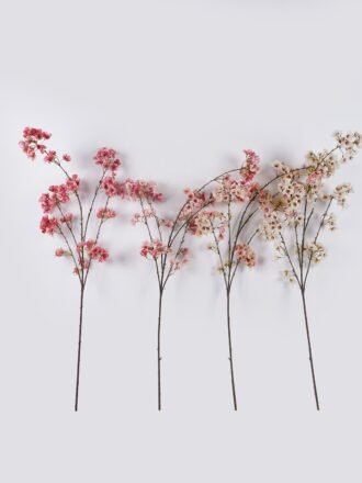 Artificial Flower 28*11*125cm Lagerstroemia  single stem GS-27925106-Y1 2026Mar 3,000+ sqm showroom with thousands of artificial flowers, plants & trees ready for global sourcing.