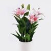 Artificial Flower 31*26*43cm Lily *6 in PP pot/45 lvs GS-30625021 2026Apr YeahFlower is one of Chinese leading OEM manufacturers and exporters , supplying the silk flowers, wholesale artificial trees