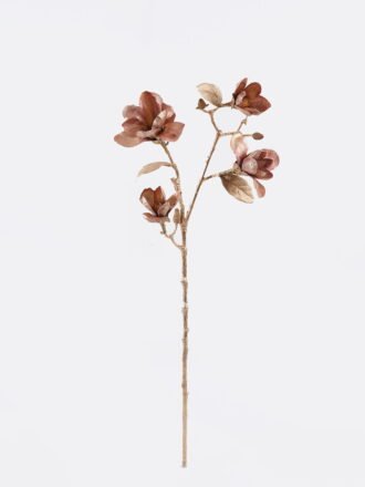 Artificial Flower 23*11*82cm Magnolia flower*4 single stem GS-15425072 2026Mar 3,000+ sqm showroom with thousands of artificial flowers, plants & trees ready for global sourcing.