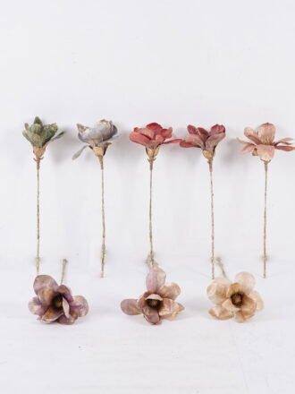 Artificial Flower 12*6*38cm Magnolia flower GS-15425076-R1 2026Mar 3,000+ sqm showroom with thousands of artificial flowers, plants & trees ready for global sourcing.