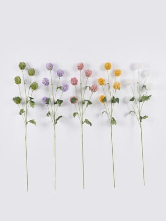 Artificial Flower 10*8*85cm Onion Ball *6 single stem GS-77525024-Z1 2026May 3,000+ sqm showroom with thousands of artificial flowers, plants & trees ready for global sourcing.