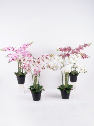 Artificial Flower 60*50*62cm Orchid in PP pot GS-03325150 2026Mar 3,000+ sqm showroom with thousands of artificial flowers, plants & trees ready for global sourcing.