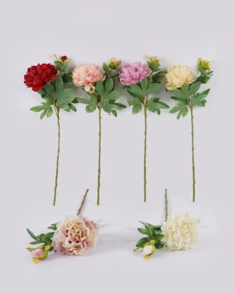 Artificial Flower 18*12*63cm  Peony *2 single stem GS-58825043 2026Apr YeahFlower is one of Chinese leading OEM manufacturers and exporters , supplying the silk flowers, wholesale artificial trees