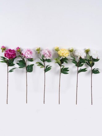 Artificial Flower 17*17*70cm Peony *2 single stem GS-73825017-R1 2026May 3,000+ sqm showroom with thousands of artificial flowers, plants & trees ready for global sourcing.