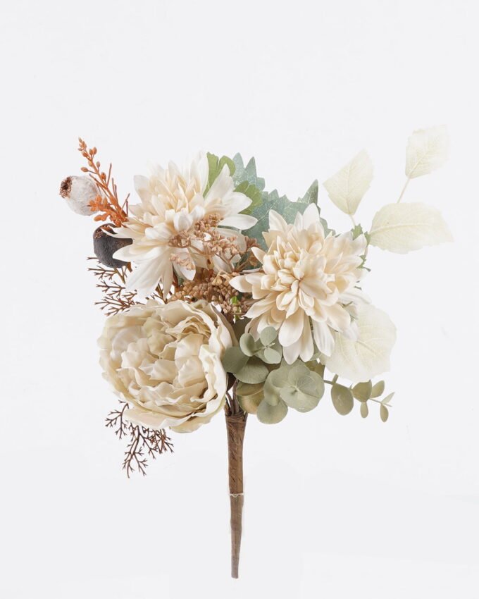 Artificial Flower 22*12*38cm Peony chrysanthemum Eucalyptus leaf bush GS-27925074 2026Mar YeahFlower is one of Chinese leading OEM manufacturers and exporters , supplying the silk flowers, wholesale artificial trees