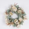 Artificial Flower 55*13*55cm Peony chrysanthemum Eucalyptus leaf wreath GS-27925075 2026Mar YeahFlower is one of Chinese leading OEM manufacturers and exporters , supplying the silk flowers, wholesale artificial trees
