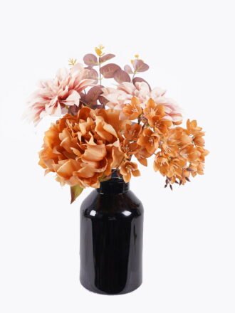 Artificial Flower 35*28*35cm Peony hydrangea in Glass ware GS-06925032 2026Mar 3,000+ sqm showroom with thousands of artificial flowers, plants & trees ready for global sourcing.